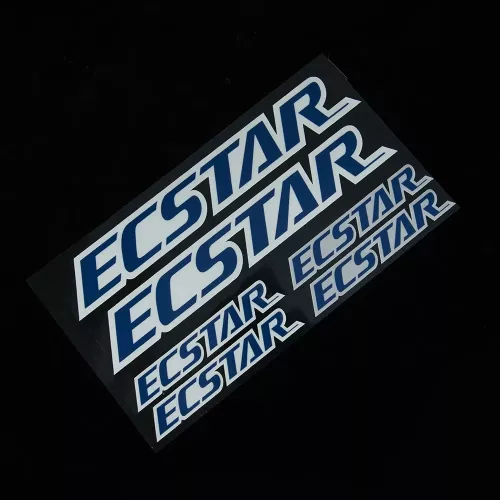 Ecstar autocollants laminés Moto GP sponsor Moto décalcomanies ensemble pour Suzuki Honda Kawasaki Ducati Yamaha voiture Auto
