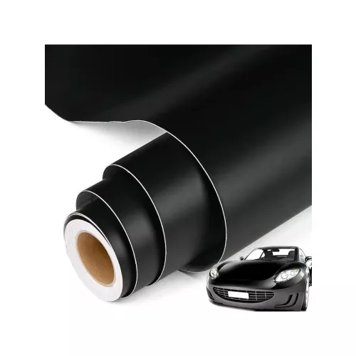 Film vinyle mat auto-adhésif pour carrosserie de moto, autocollants noirs mats, décoration en vinyle, accessoires extérieurs de voiture