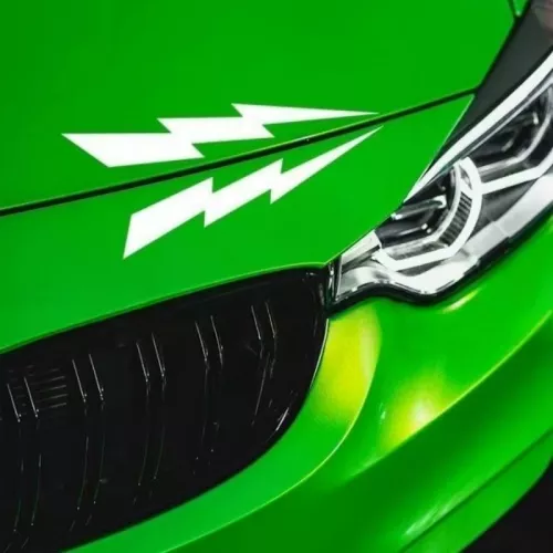 Autocollants de moto autocollants décoratifs de voiture modification de voiture de course autocollants réfléchissants imperméables personnalisés
