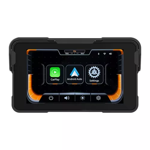 EKIY 5.0 pouces sans fil CarPlay Moto Android Auto Portable numérique Moto tableau de bord GPS Moto Navigation écran d'affichage