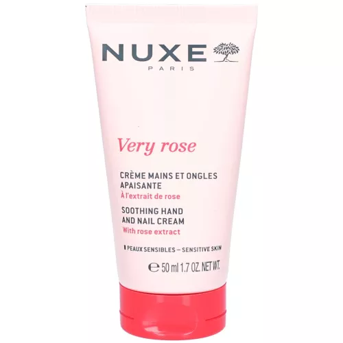 Nuxe - Very Rose - Creme Mains Et Ongles Apaisante - 50ml