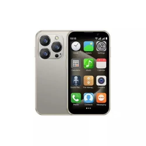 Mini Smartphone Petite Taille 3 Pouces Android 9 Dual SIM 2GB+16GB Rose Or