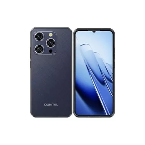 Smartphone 6.5 Pouces 5G Résistant Android 14 256GB IP68 Batterie 6500mAh Bleu