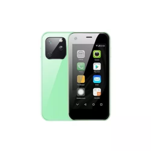 Mini Smartphone Petite Taille 2.5 Pouces 3G Dual SIM Caméra 5MP Android 6.0 Blanc Vert