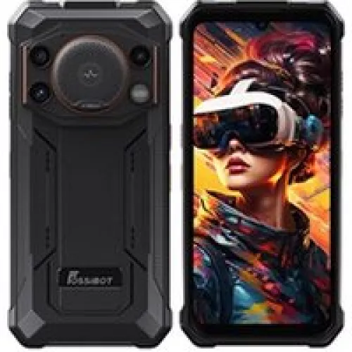 Smartphone F110L Noir,6.75″ HD+,12Go/128Go/1To,10000 mAh,Dual SIM 4G,50MP Caméra,NFC