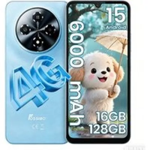 Téléphone Portable S5 4G Double SIM 6000mAh Ecran 120Hz 4Go RAM 128Go ROM