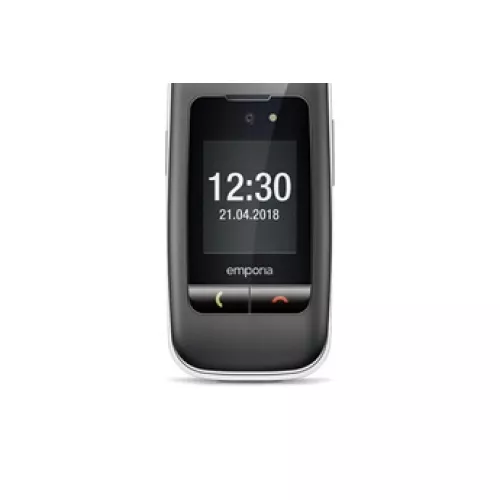 emporiaONE 6,1 cm (2.4″) 80 g Gris, Argent Téléphone pour seniors