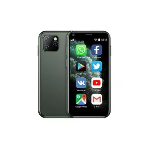 Smartphone Yonis vert 2.5 ″ RAM 1 Go stockage 1 Go