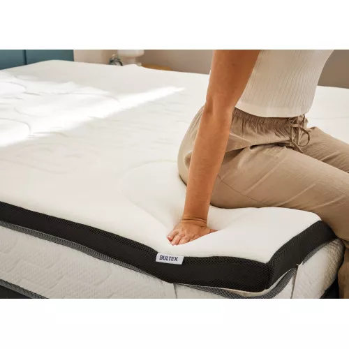 Surmatelas en mousse à mémoire de forme 160 x 200 cm - Bultex surmatelas memomax