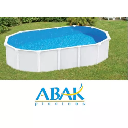 Liner piscine 75/100ème Saphir 9.50 X 4.80 X 1,20 M - Bleu ciel