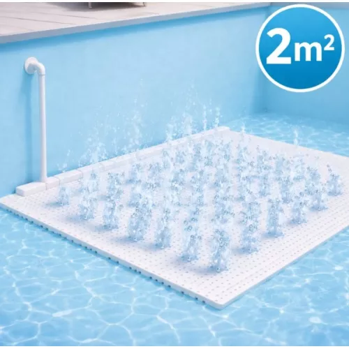 2 m2 de Bubble Floor + 4 ML - balnéo jet d'air - Pool2Spa