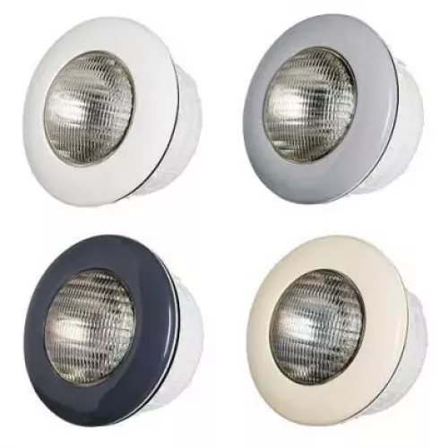 Projecteur 300 W - 12 V pour piscine liner Couleur : gris