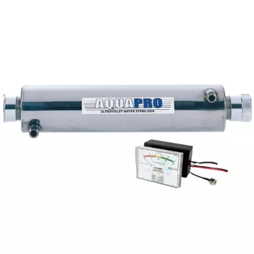 Stérilisateur uv 1 gpm avec moniteur - 458 l/h