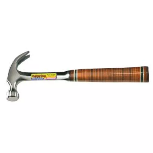 Marteau Estwing 590g, E12c, Arrache clou, tête courbe.