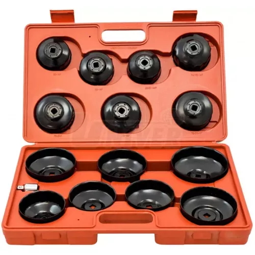 Varan Motors - VT01037 Jeu de cloches pour filtres  huile, 15 pices 65-100mm