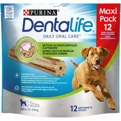Purina DentaLife Stick Chien Maxi 12 bâtonnets