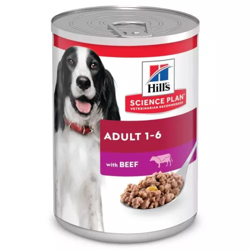Hill's Science Plan Canine Adult Boeuf 12 x 370 grs