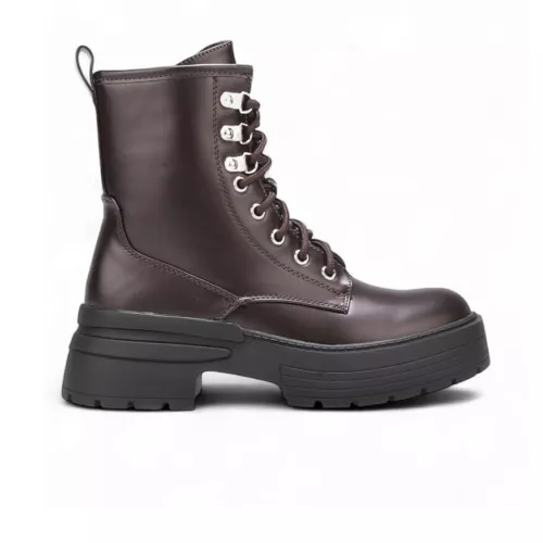 La Modeuse  Bottines pour femme - Marron -  Boots (femmes)