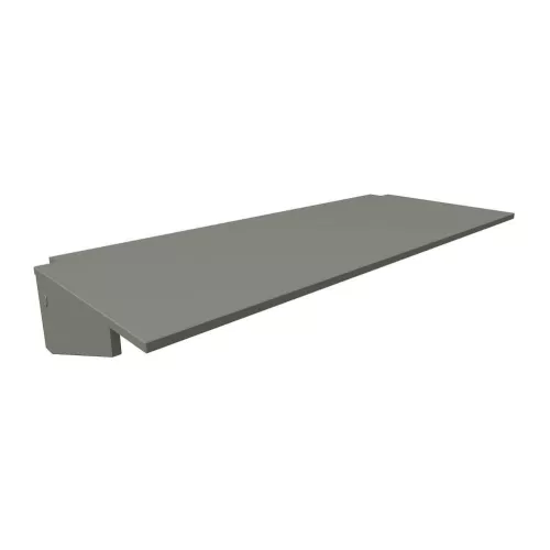 Bureau tablette 90cm en bois pour lit mezzanine - Gris