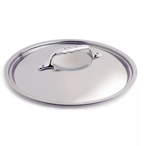Couvercle inox pontet fonte d’inox ø 14 cm DE BUYER 10-370914