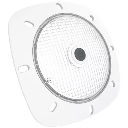 Projecteur notmad 18 led - rgb - enjoliveur blanc - seamaid - lampe led