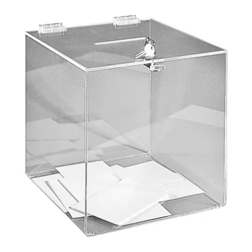 Urnes transparentes 500 bulletins