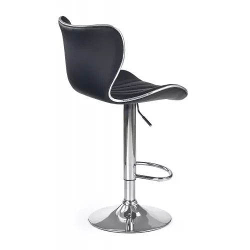 Chaise haute confort design noire Suelo