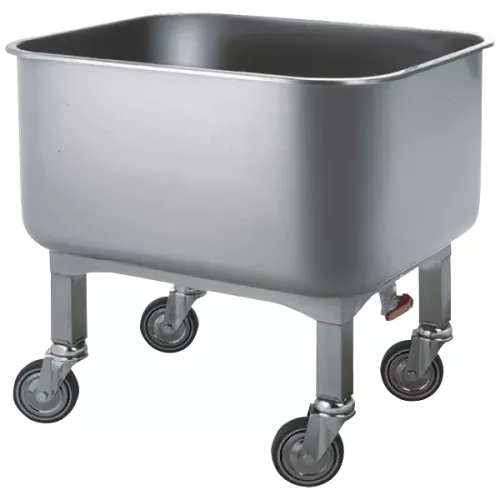Chariot de lavage en inox