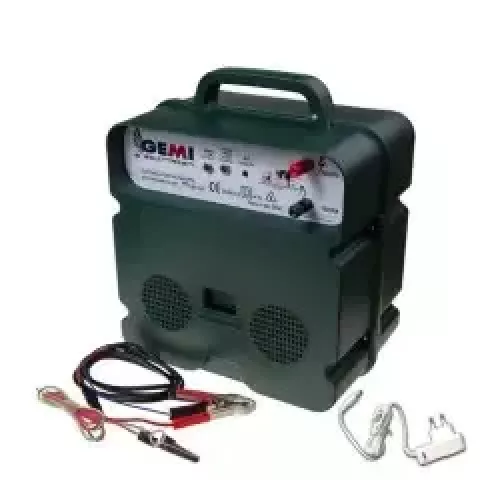 Elettrificatore b/12 a batteria 12v / 220v per recinto elettrico gemi