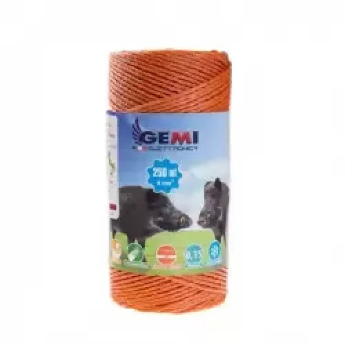 Filo 250 mt 6 mm² per recinto elettrico