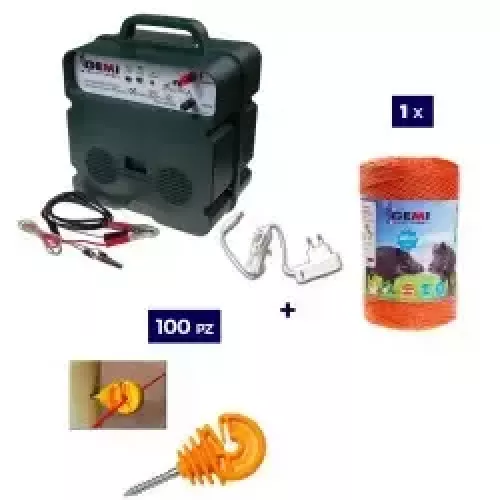 Recinto elettrico a batteria 12 v gemi