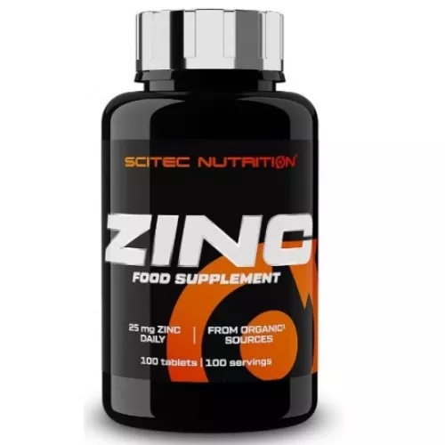 Zinco E Magnesio - Scitec Nutrition, Zinc, 100 Cpr