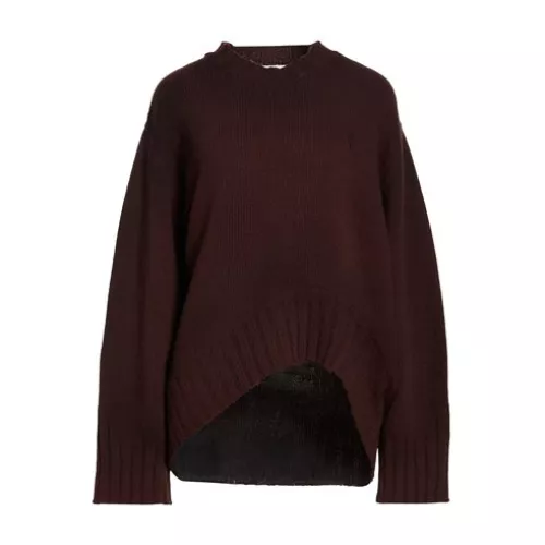 The Attico Donna Cioccolato Pullover Lana, Cachemire