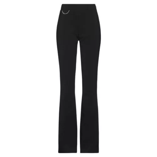 Dsquared2 Donna Nero Pantalone Poliestere, Poliuretano