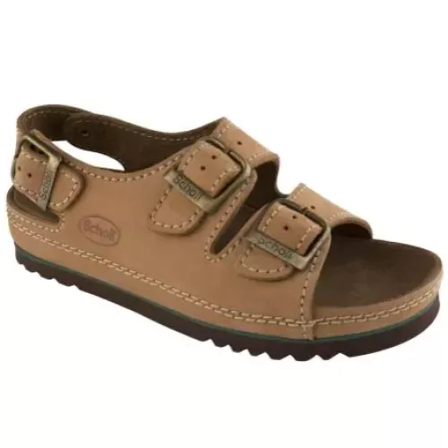 Dr. Scholl Airbag Nubuck Sandalo Cuoio Con Cinturino n°43