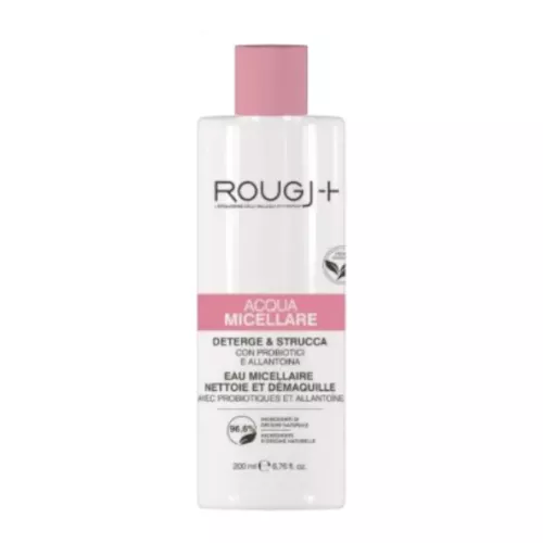 Rougj+ Detergenza Acqua Micellare Struccante e Detergente 200 ml