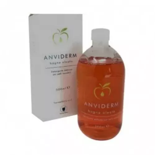 FARMACHIMICI Anviderm Bagno Oleato - Detergente Per Pelli Delicate 500 ml