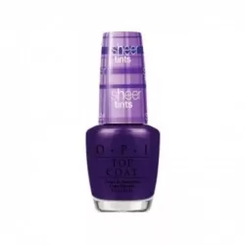 OPI Sheer Tints - Top Coat S03 - Don't Violet Me Down