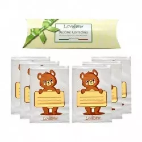 LOVABEAR Lovabear - 6 Bustine Corredino Orso Colorato