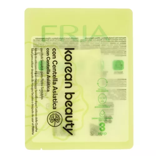 FRIA Korea Beauty - Maschera Viso Rigenerante e Lenitiva alla Centella Asiatica per Pelli Sensibili 25 ml