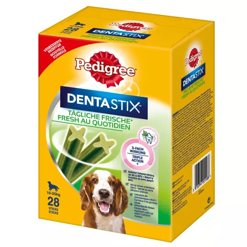 56pz Pedigree Dentastix Fresh snack per cani medi