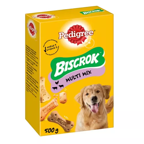 12x500g  Biscrok Original Pedigree Snack per Cani