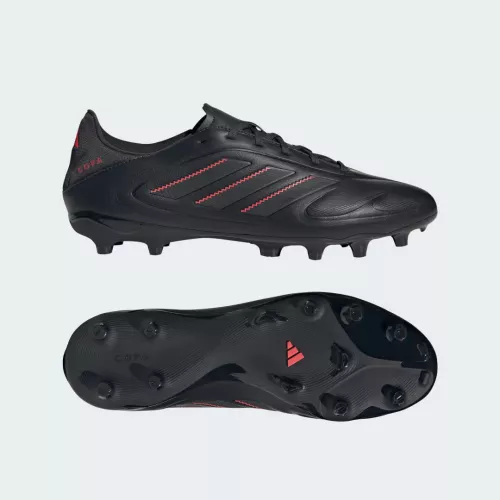 Adidas Scarpe da calcio Copa Pure 3 League Firm/Multi-Ground Unisex Core Black / Carbon / Lucid Red 39 1/3
