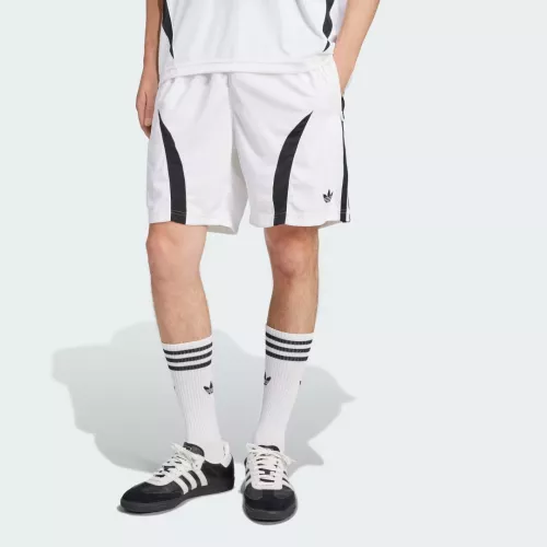 Adidas Pantaloncini Adicolor Teamgeist Uomo White / Black L