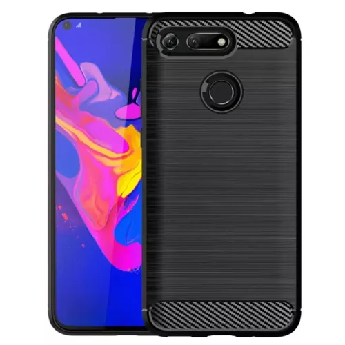 Custodia per telefono per Honor View 20 Custodia antiurto in fibra di carbonio per honor v20 Huawey Cover posteriore protettiva completa Coque Fundas