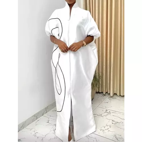 Modigirl Abaya Oversize Moda Musulmana Taglie Forti 2026 Nuova Collezione Primavera Estate Abaya Musulmana Maxi per Donna Arabia Saudita Dubai