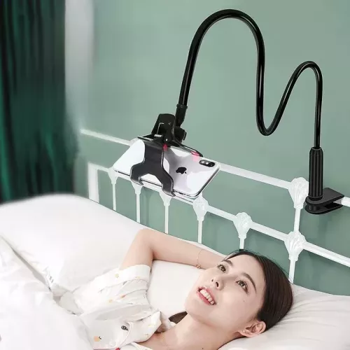 Supporto universale per telefono cellulare Supporto pigro flessibile Clip per telefono cellulare regolabile Staffa di montaggio da tavolo per letto di