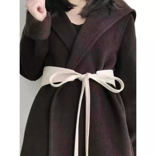 Moda nappa allacciatura vita sigillo donna Versatile cintura larga abito decorativo accessori autunno e inverno nuova cintura