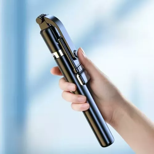 Bluetooth Selfie Stick 4 in 1 Remot Bluetooth 1,7 metri supporto per cellulare treppiedi Mini Selfie Stick estensibile