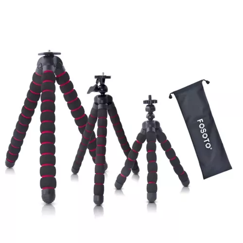 Treppiedi Fosoto Octopus Spider Mini treppiede flessibile per fotocamera per telefono GoPro Canon Nikon Sony Camera Smartphone